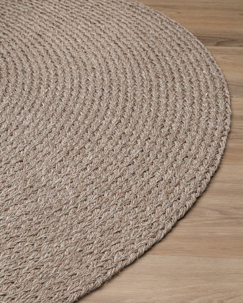 Tapete Sisal Makani Taupe Redondo