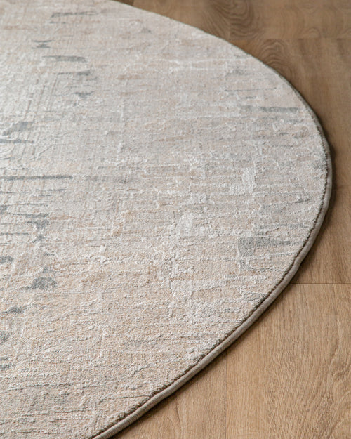 Tapete Tibet LD597A C93 Light Grey Redondo