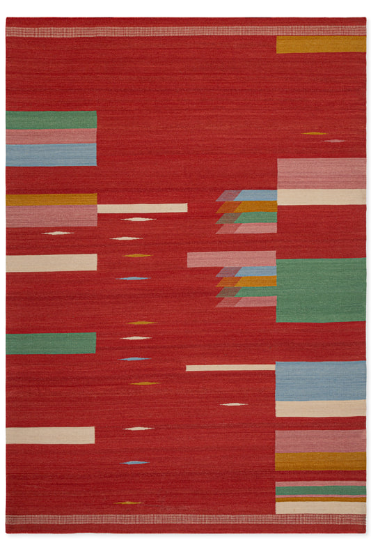 Tapete Toledo VA - 0196 Red Multi