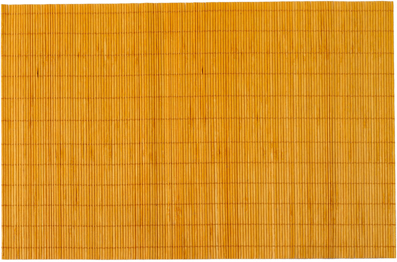 Mantel Individual Bambú Naranja 33x45 CM