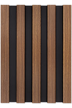 PANEL 3D GRANDE BLACK AND WOOD